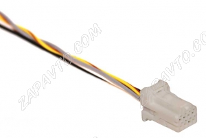 Разъем 8 pin 4 провода Веста, Х рей 6098-5269 для электроусилителя руля белый SUMITOMO