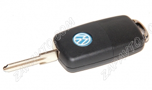 Ключ замка зажигания 1118, 2170, 2190, Datsun, 2123 (выкидной) по типу Volkswagen, 3 кнопки