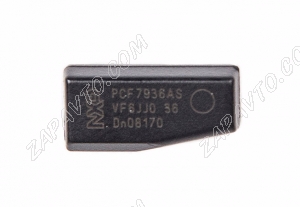 Чип ключ иммобилизатора (транспондер) открытый (Unlocked) PCF7936AS