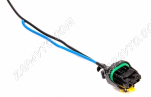 Разъем 2 pin 2 провода Веста 1544317-1 для резистора отопителя черный TE Connectivity