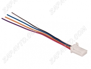 Разъем 4 pin 4 провода Веста, Ларгус, Рено 1473672-1 для плафона бардачка, дверей, USB розетки Китай