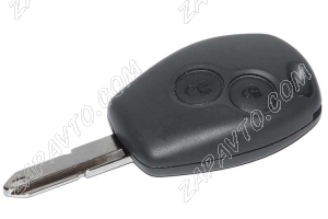 Ключ замка зажигания Renault HITAG 3 PCF 7939 (2 кнопки) Duster