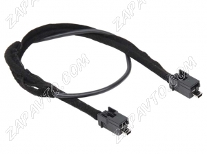 Кабель для USB розетки 2190 Гранта FL черные разъемы Mini USB Type B 82см