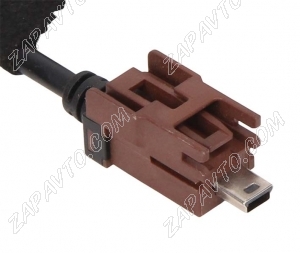Кабель для USB розетки 33751084 коричневые разъемы Mini USB Type B 93см