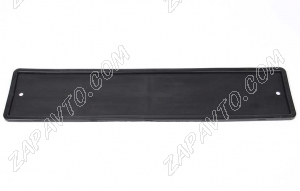 Рамка номерного знака силиконовая DS-CARS черная