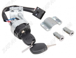 Замок зажигания 2190 Гранта FL с личинками дверей 2шт 8450112041