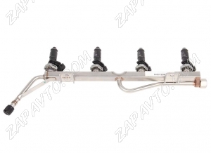 Рампа топливная 21127 в сборе с форсунками ИТЭЛМА I1123-01 Гранта (SPORT)