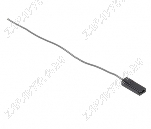 Разъем 1-pin 1 провод Ларгус черный негерметичный TE Connectivity