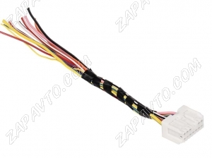 Разъем 12-pin 10 проводов переключателя стеклоподъемников Ларгус, Веста NG 6098-6954 белый SUMITOMO