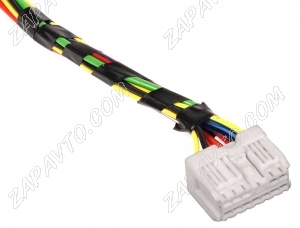 Разъем 12-pin 11 проводов Веста 6098-6954 белый SUMITOMO (жгут панели приборов)