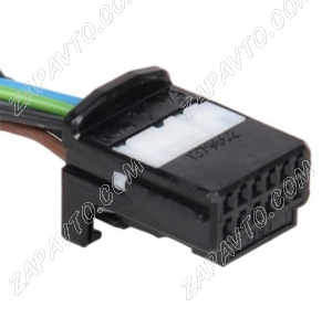 Разъем 12-pin 11 проводов для мульти руля Веста 1379662 TE Connectivity