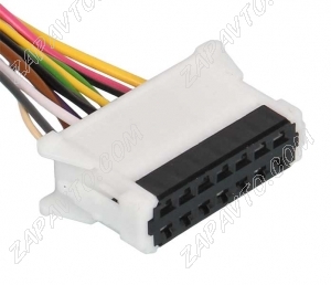Разъем 14-pin 12 проводов для подрулевого переключателя стеклоочистителя Ларгус 197844