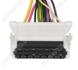 Разъем 14-pin 12 проводов для подрулевого переключателя стеклоочистителя Ларгус 197844