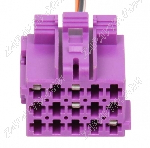 Разъем 15-pin 4 провода 732313.012 фиолетовый (аналог 1-967623-1) Завод КОПИР