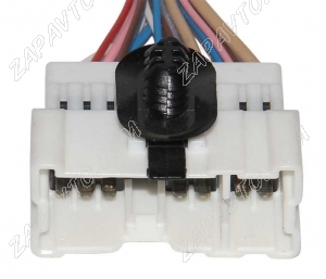 Разъем 16-pin 16 проводов Веста, Х рей 6098-6986 белый, штыревой SUMITOMO
