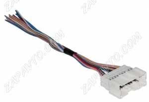 Разъем 16-pin 16 проводов Веста, Х рей 6098-6986 белый, штыревой SUMITOMO