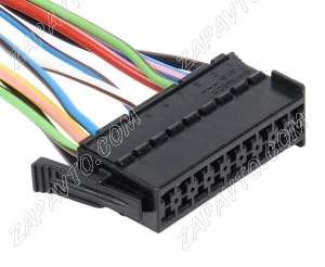 Разъем 18-pin 11 проводов 929504-6 для блока BCM Веста NG черный TE Connectivity