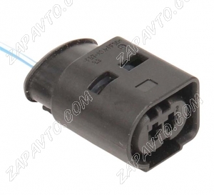 Разъем 2-pin 1 провод для генератора BOSСH 2123 Шевроле Нива, 1118 Калина, 2170 Приора, 2190 Гранта