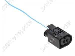 Разъем 2-pin 1 провод для генератора BOSСH 2123 Шевроле Нива, 1118 Калина, 2170 Приора, 2190 Гранта