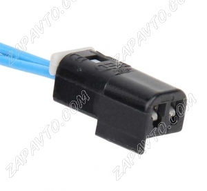 Разъем 2-pin 2 провода 12047662 датчика уровня топлива GM, иммобилайзера, обогрева зеркал Гранта PED