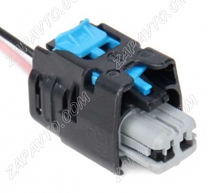 Разъем 2-pin 2 провода 35023449 серый FCI Electronics