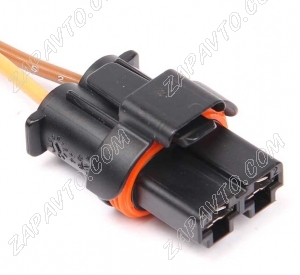 Разъем 2-pin 2 провода Ларгус 1544361-1 для вентилятора TE Connectivity