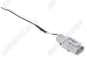 Разъем 2-pin 2 провода Ларгус 297304 для поворотника передней фары серый КИТАЙ