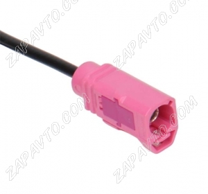 Разъем 2-pin 2 провода кабеля GPS антенны Веста, Приора, Гранта 59Z113-000D розовый TE Connectivity