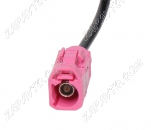 Разъем 2-pin 2 провода кабеля GPS антенны Веста, Приора, Гранта 59Z113-000D розовый TE Connectivity