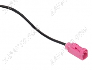Разъем 2-pin 2 провода кабеля GPS антенны Веста, Приора, Гранта 59Z113-000D розовый TE Connectivity