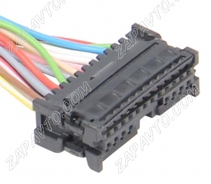 Разъем 20-pin 19 проводов для плафона салона Веста, Ларгус, Калина 2, Гранта FL 34824-0204 MOLEX