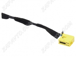 Разъем 20-pin 8 проводов для переднего сиденья Renault Clio Mk5 желтый 1802126-1 TE Connectivity
