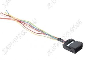 Разъем 22-pin 9 проводов Веста штыревой с фиксатором TE Connectivity