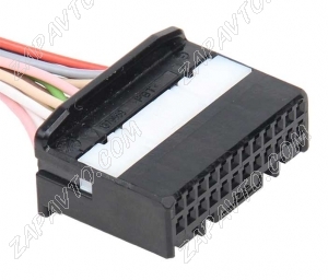 Разъем 24-pin 24 провода Ларгус 1379668-1 TE Connectivity черный