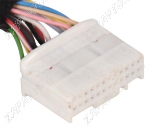 Разъем 24-pin 7 проводов Веста, Ларгус 1379668-5 TE Connectivity белый