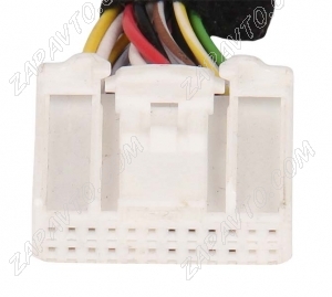 Разъем 24-pin 7 проводов Веста, Ларгус 1379668-5 TE Connectivity белый