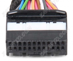 Разъем 24-pin 21 провод Ларгус 1379668-1 TE Connectivity черный