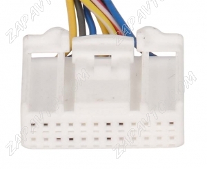 Разъем 24-pin 15 проводов Веста, Ларгус 1379668-5 белый TE Connectivity