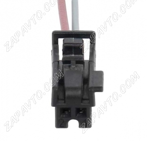 Разъем 2 pin 2 провода 1-929080-5 черный TE Connectivity