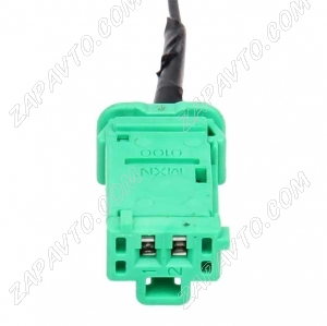Разъем 2 pin 2 провода 98817-1025 Калина, Приора, Гранта для датчика педали сцепления зеленый MXN