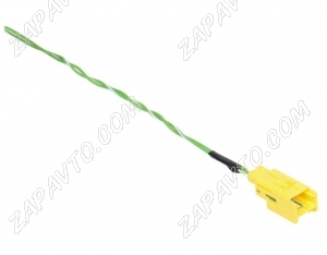 Разъем 3-pin 2 провода Веста жгута подушки безопасности желтый