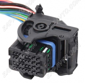 Разъем 32-pin 27 проводов 64319-1211 MOLEX черный