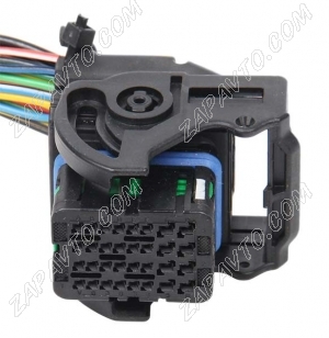 Разъем 32-pin 27 проводов 64319-1211 MOLEX черный