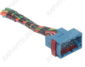 Разъем 33-pin 29 проводов Веста, Приора межжгутовой штыревой синий 3-962438-1 AMP