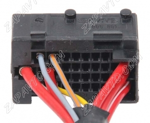 Разъем 33-pin 9 проводов Веста межжгутовой гнездовой черный 1-968254-1 AMP