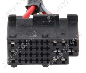 Разъем 33-pin 9 проводов Веста межжгутовой гнездовой черный 1-968254-1 AMP