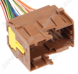 Разъем 36-pin 22 провода Веста межжгутовой штыревой коричневый 1-1718492-1 TE Connectivity