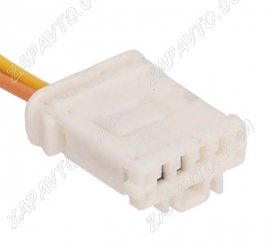 Разъем 4-pin 2 провода Веста 98817-1040 для датчика педали тормоза белый MXN