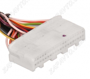 Разъем 40-pin 22 провода для магнитолы Веста, Х Рей 1379671-5 белый TE Connectivity