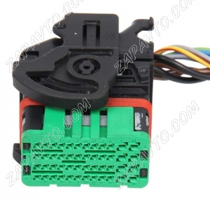 Разъем 48-pin 14 проводов для блока управления АМТ Веста, Х Рей, Гранта 64320-1315 зеленый MOLEX